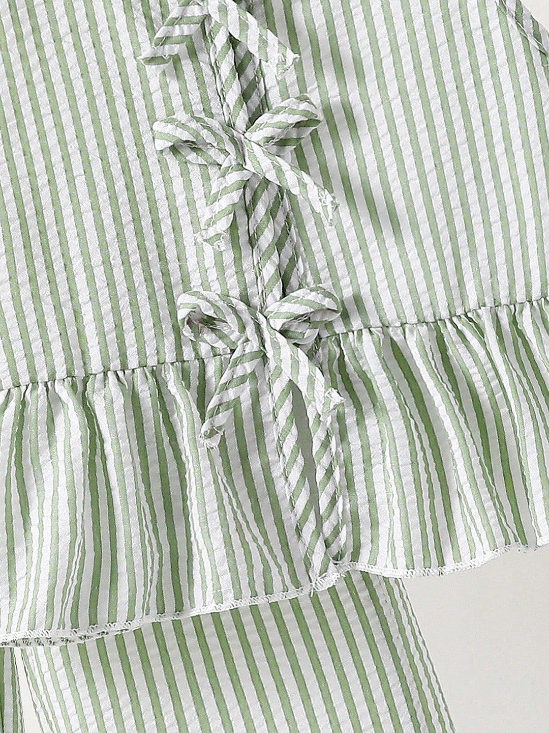 Striped Top with Pyjamas