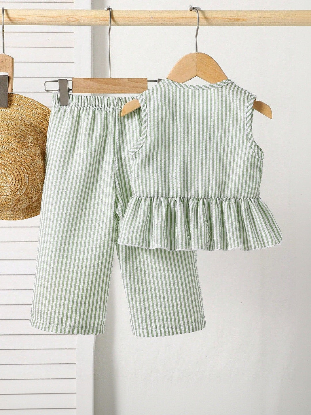 Striped Top with Pyjamas